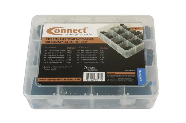 Connect Assorted VW Group Electrical Connector Kit 3.5 Series 28pc - CPL