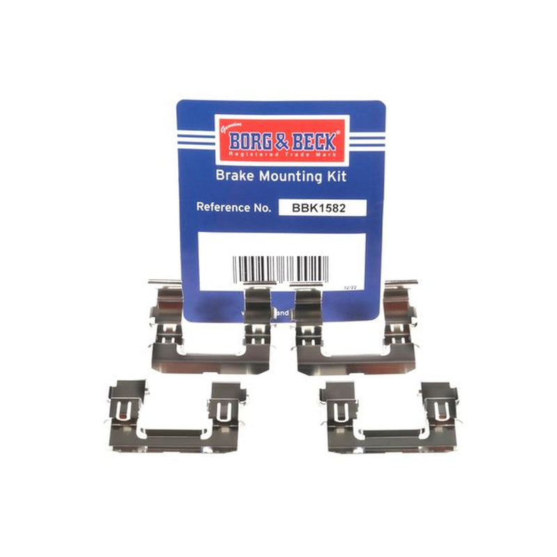 Borg & Beck Brake Pad Accessory Fitting Kit Front BBK1582