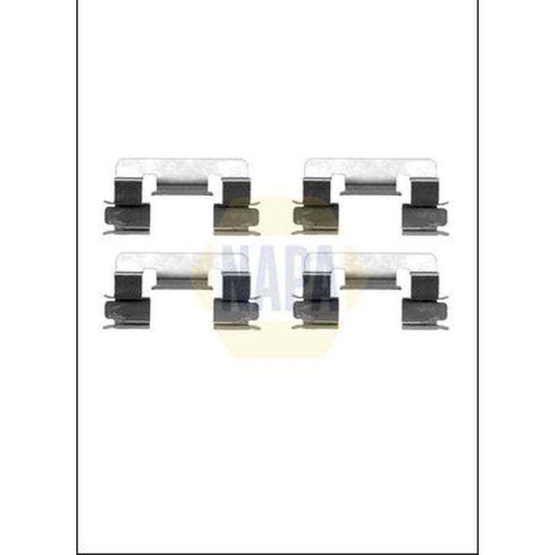 NAPA Brake Pad Accessory Fitting Kit Front NFK1386