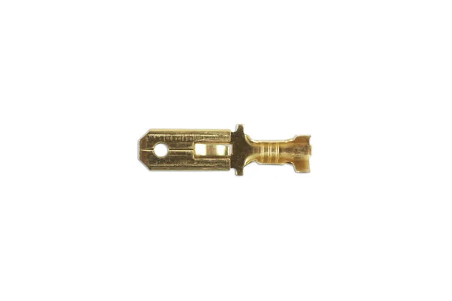 Connect 250 Type Connector Non Insulated Male Terminals 100pc - CPL