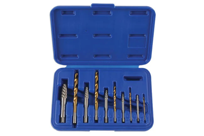 Laser Tools Combination Screw Extractor & Drill Set - PL