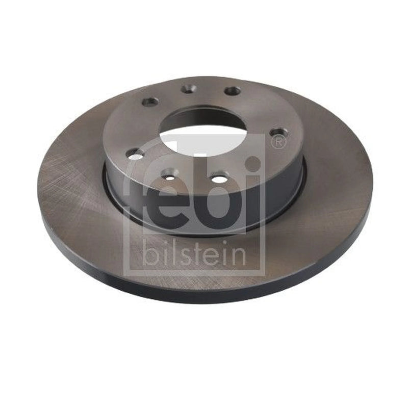 Febi 2 x Solid Front Brake Discs 43814