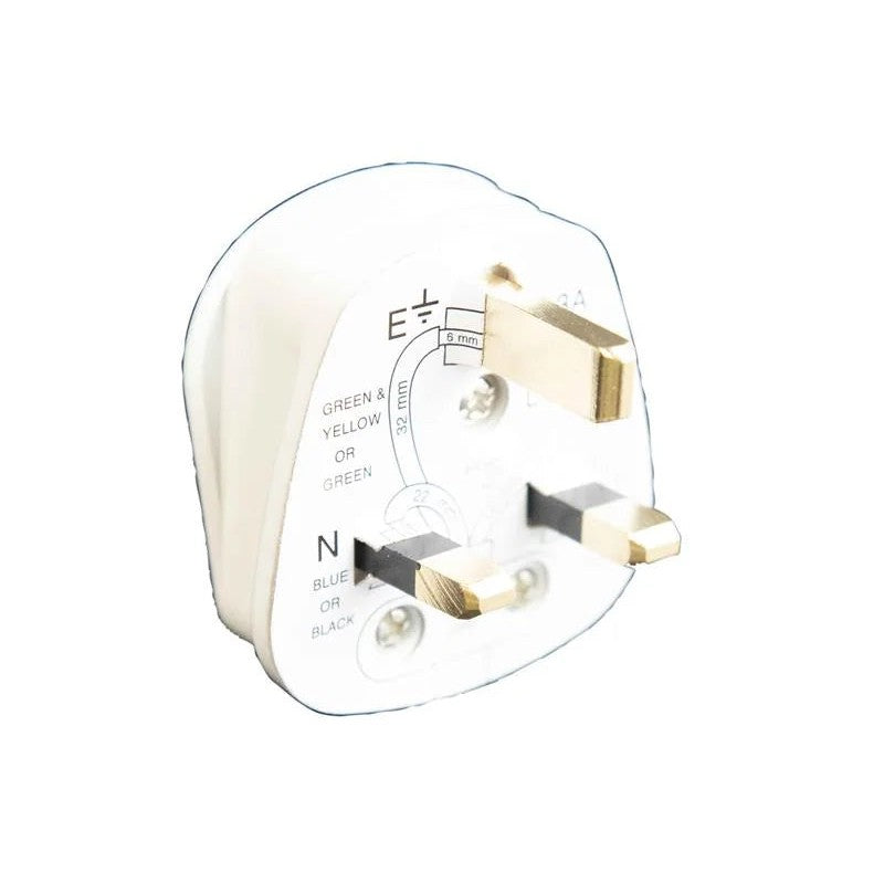 Dencon Fused Plug 13 Amp BS1363 1689NB - 1689NB