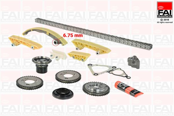 FAI Timing Chain Kit Set 132 Links