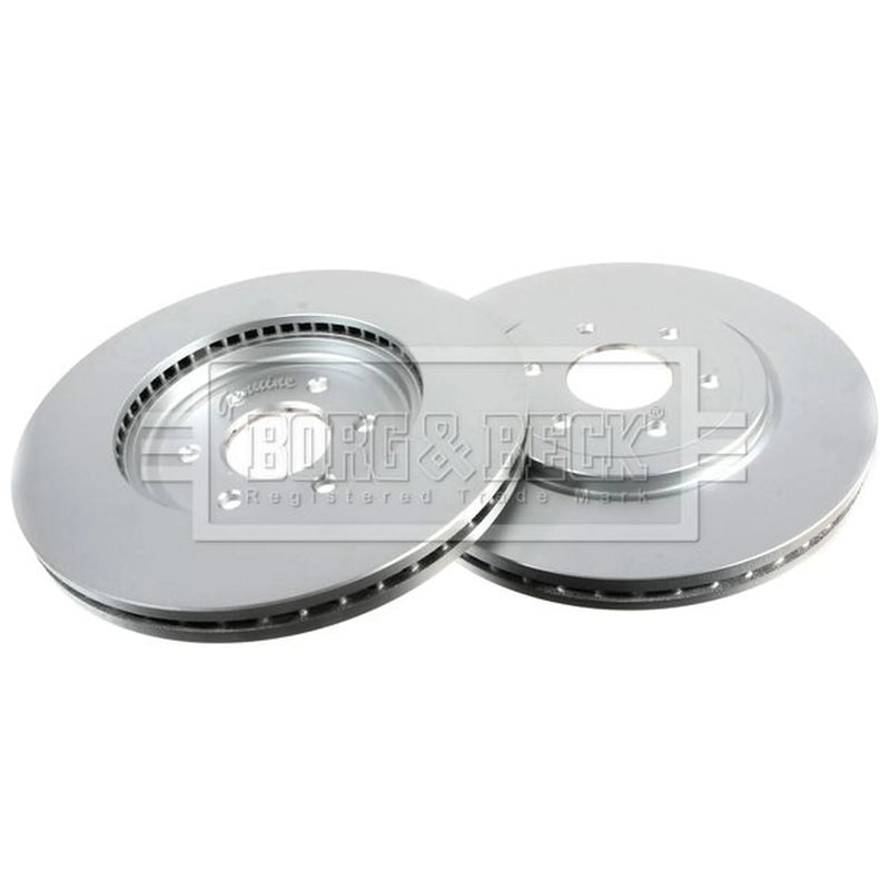 Borg & Beck 2 x Vented Front Brake Discs BBD5145