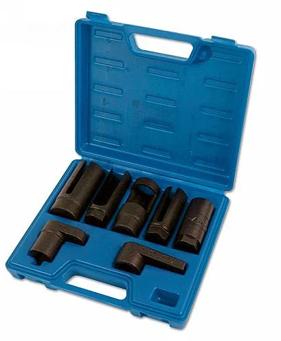 Laser Tools Lambda Sensor Socket Set 3/8"D, 1/2"D 7pc - PL
