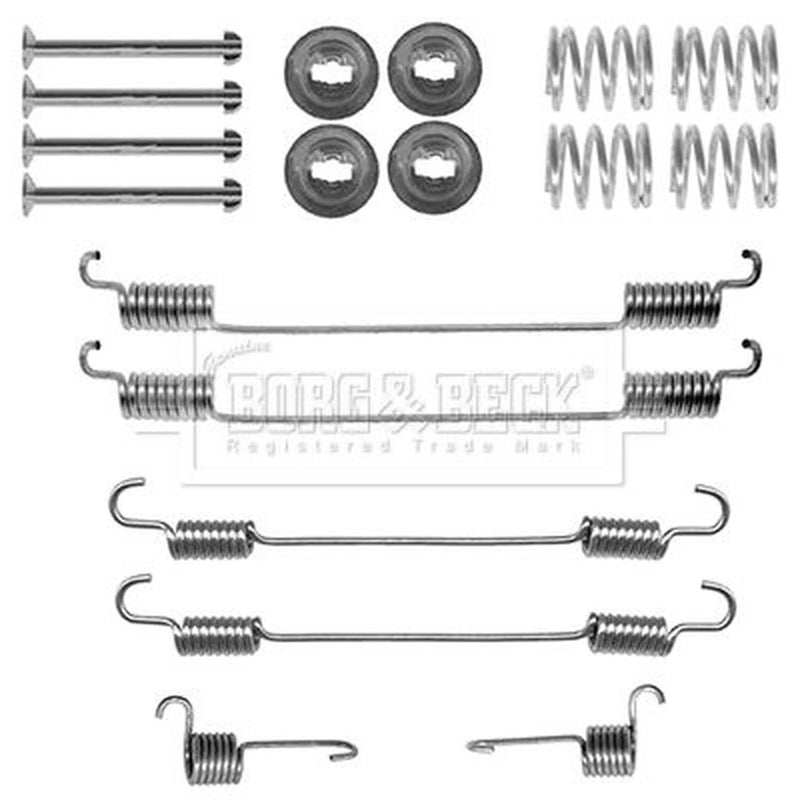 Borg & Beck Brake Shoe Accessory Kit Rear BBK6238