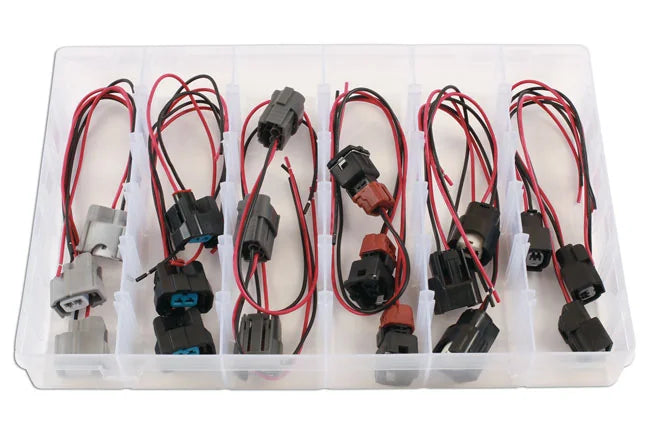 Connect Assorted Injector Connector Kit, Japanese Vehicles 18pc - CPL