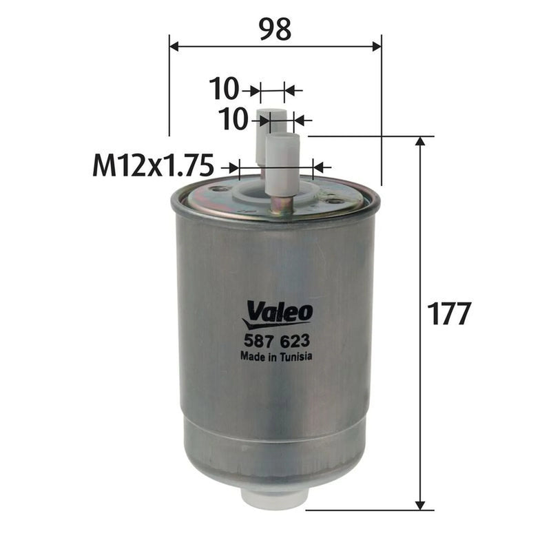 Valeo Fuel Filter Element 587623