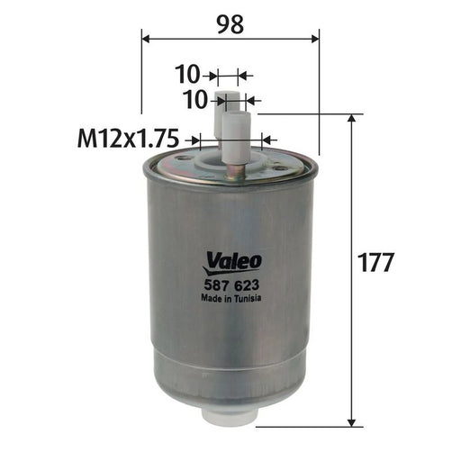 Valeo Fuel Filter Element 587623