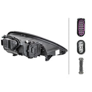 Hella Headlight Headlamp LED Left 1EX 011 099-151
