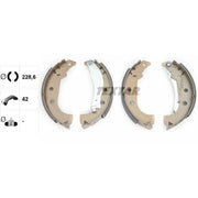 Textar Brake Shoe Set Axle Kit 91064700