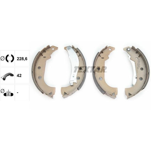 Textar Brake Shoe Set Axle Kit 91064700