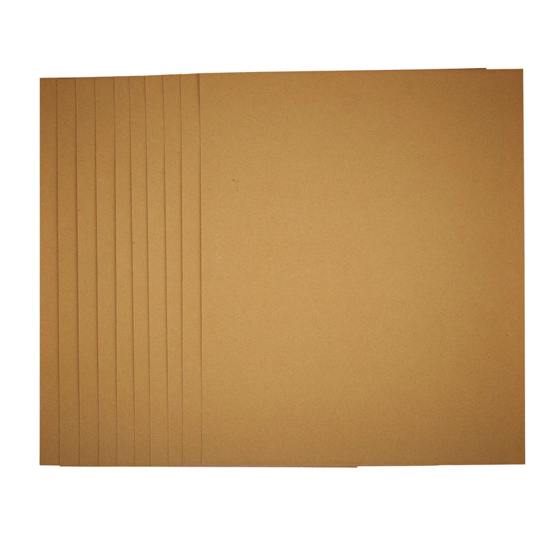 Draper Sanding Sheets 230x280mm 100 Grit Pack of 10