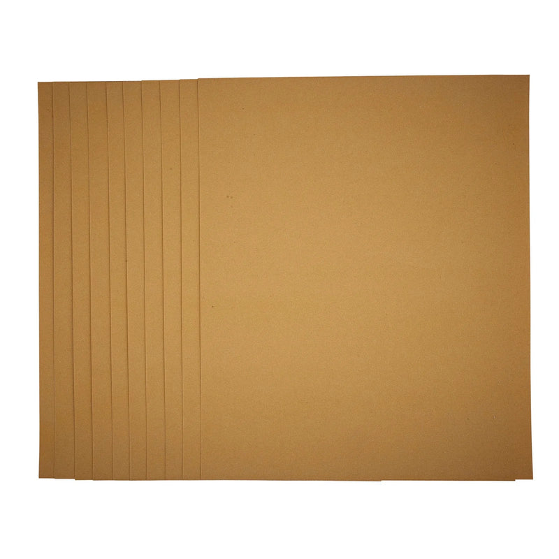 Draper Sanding Sheets 230x280mm 150 Grit Pack of 10