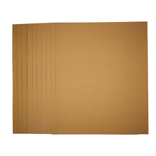 Draper Sanding Sheets 230x280mm Assorted Grit Pack of 10