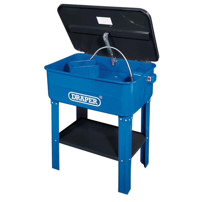 Draper 230V Floor Standing Parts Washer 76L