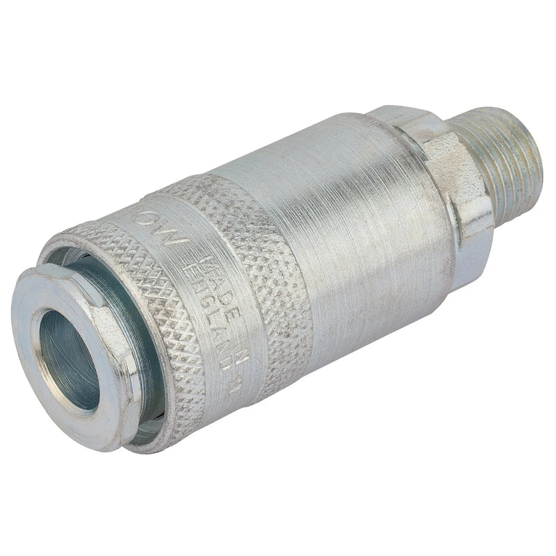 Draper Male Thread PCL Tapered Airflow Coupling - Multi-Length Options