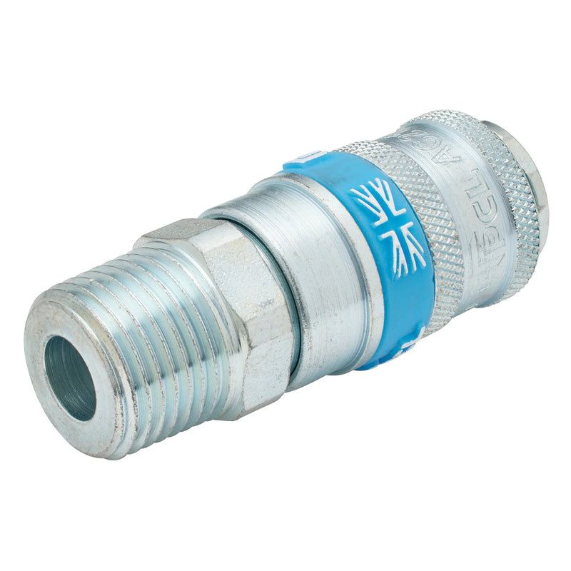Draper Airflow Coupling Male Thread PCL Tapered - Multiple Lengths