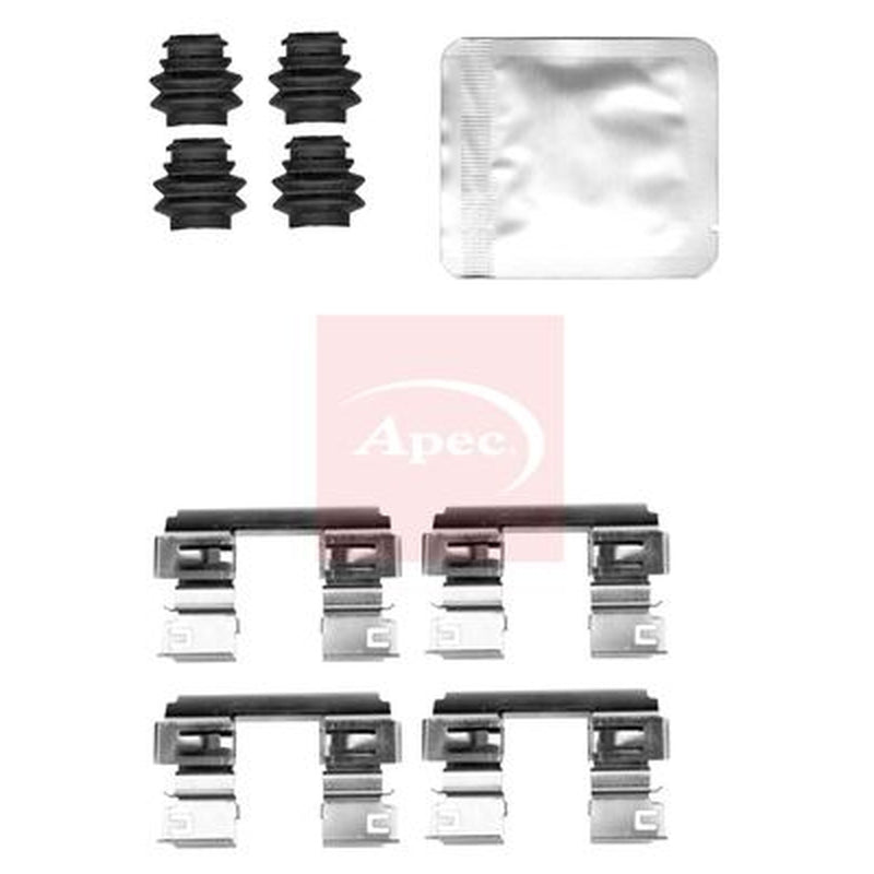 Apec Brake Pad Accessory Fitting Kit Rear KIT1625