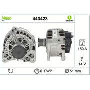 Valeo Car Alternator 12V 443423