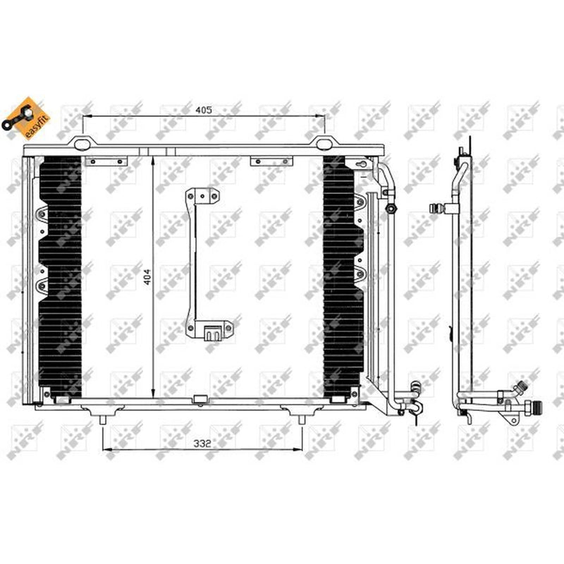 NRF Air Conditioning Condenser 35214