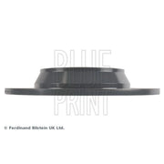Blue Print 2 x Solid Rear Brake Discs ADF124377