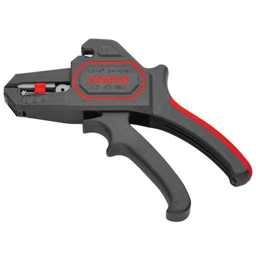 KNIPEX 12 62 180 Automatic Insulation Stripper 0.2-6mm - 12 62 180 SB
