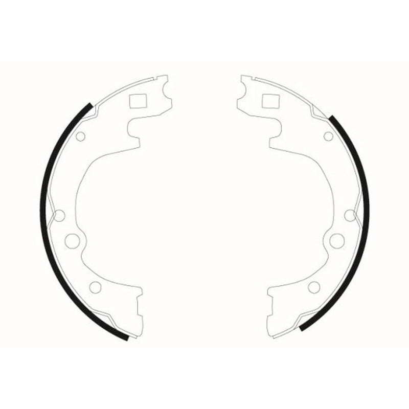 Textar Brake Shoe Set Axle Kit 91052000