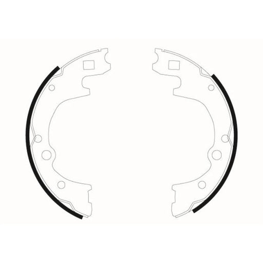 Textar Brake Shoe Set Axle Kit 91052000