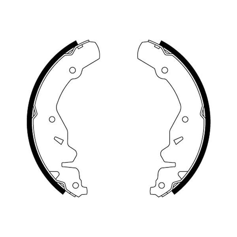 Mintex Brake Shoe Set Axle Kit MFR532