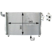Mahle Air Conditioning Condenser AC 434 000P