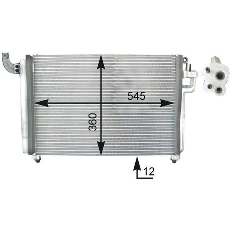 Mahle Air Conditioning Condenser AC 434 000P