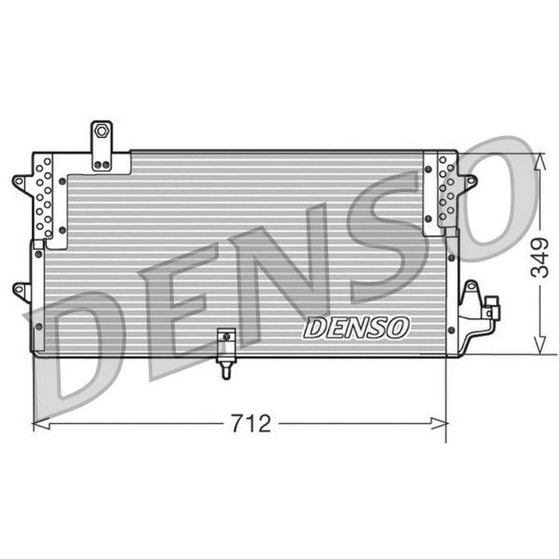 Denso Air Conditioning Condenser DCN32006