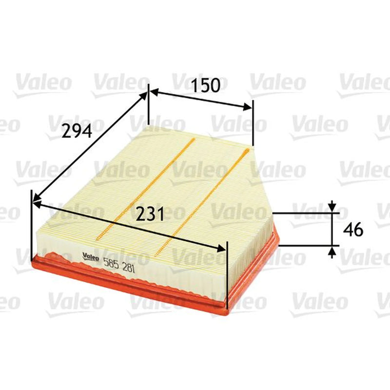 Valeo Engine Air Filter 585281