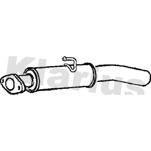 Klarius Box With Tail Pipe Rear IZ36W