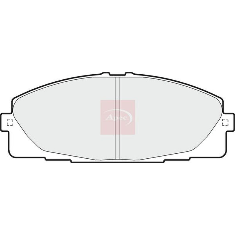 Apec Front Brake Pad Set PAD1624