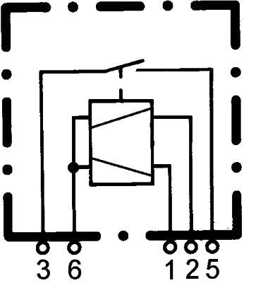 Hella 4RC 933 364-027 Relay, main current