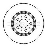 Borg & Beck 2 x Vented Front Brake Discs BBD5899S