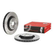 Brembo 2 x Perforated/Vented Front Brake Discs 09.C828.11