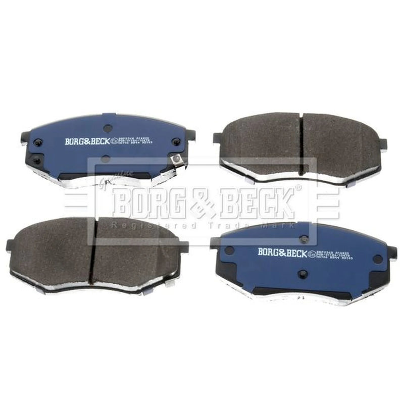 Borg & Beck 4 x Front Brake Pad Set BBP2368