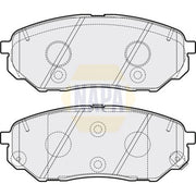 NAPA Front Brake Pad Set NBP1781