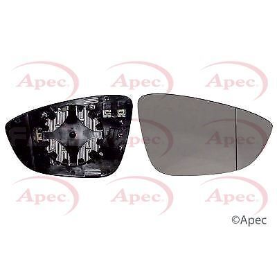 APEC AMG2050 Exterior Mirror Mirror Glass Right Fits VW Beetle Eos Jetta Passat APEC - Town Parts
