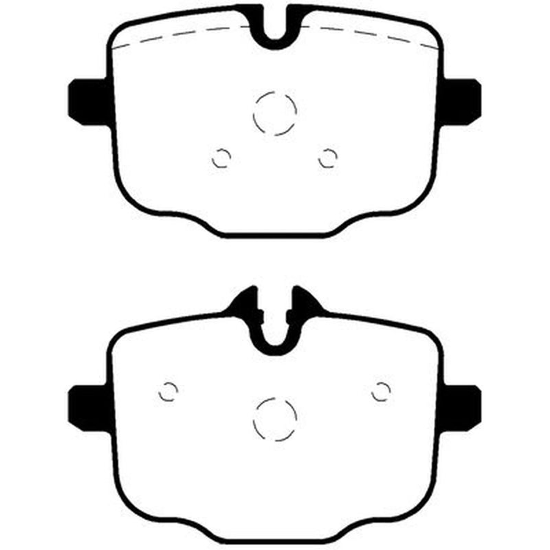 Abtex Rear Brake Pad Set PLU2129