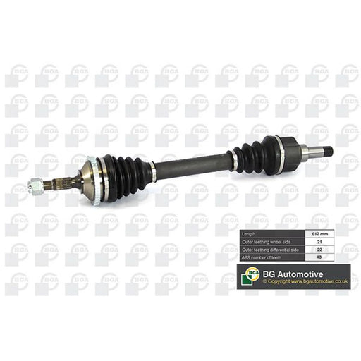 BGA CV Drive Shaft Driveshaft Front Left DS6714LA