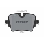 Textar Rear Brake Pad Set 2574201
