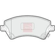 Apec Front Brake Pad Set PAD1223