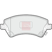 Apec Front Brake Pad Set PAD1223