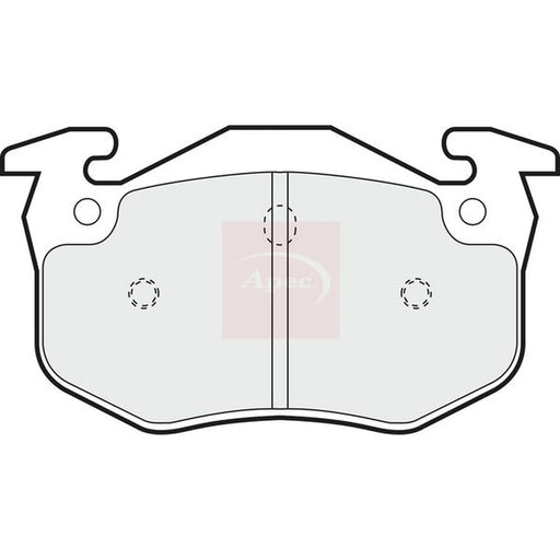 Apec Rear Brake Pad Set PAD771