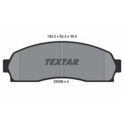 Textar Front Brake Pad Set 2506801